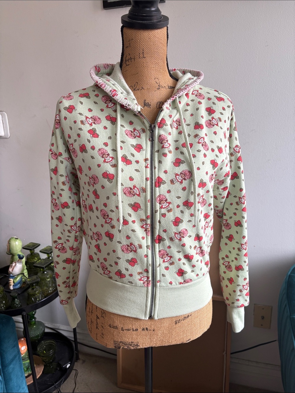 Strawberry Shortcake Zip Hoodie
